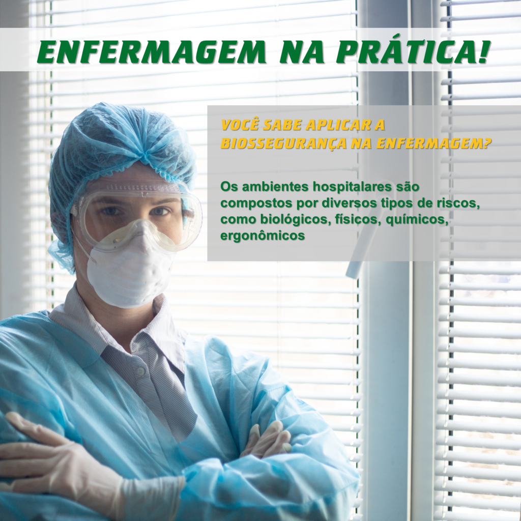 Você sabe aplicar a BIOSSEGURANÇA na Enfermagem? - Myrthes Silva
